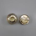 Plastic Type Acrylic ODM OEM Acceptable Cylinder Gold Cream Jar for Eye Cream
