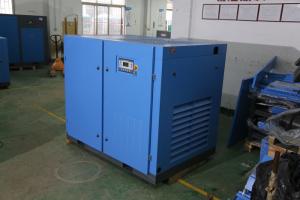 China Rotary Type Two Stage Screw Compressor PM VSD 7bar 8bar 10bar factory