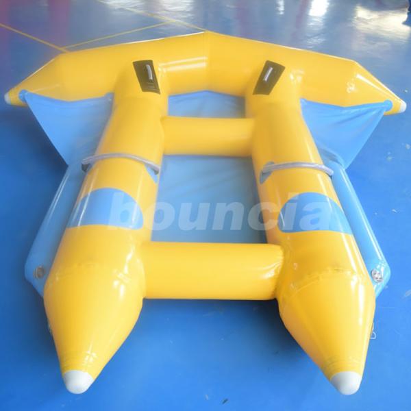 China 2 Persons Towable Inflatable Flying Fish With Durable PVC Tarpaulin factory