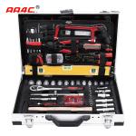 AA4C 139pcs aluminum tool suitcase