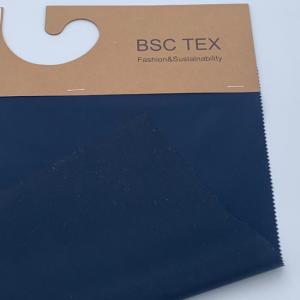 China 75D 110gsm 100% Polyester Fake Memory Fabric Waterproof For Jacket factory