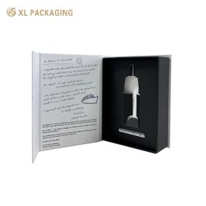 China XL Packaging Custom Packaging Factory Custom Luxury Boxes Small Size Skin Care Paper Box White Black Cosmetic Gift Box Packaging Card Paper Insert factory
