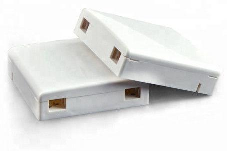 Wall Mount Fiber Termination Box Ofc Splicing Double Core Fiber Access Terminal