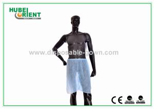 China Blue Dust-Proof Disposable PP Short Pants For Sauna or Hospital use factory