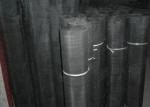 Ultra Thin Black Wire Cloth , Wire Mesh Hardware Cloth Low Carbon Steel