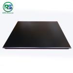 Black Suspended Metal Ceiling Tiles Pvdf Coating 600mm*1200mm