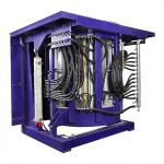 Copper Steel Industrial Metal Melting Furnace 160kw Aluminum Iron Melting