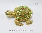 Turtle metal trinket box Turtle jewelry box turtle shaped trinket box for gift