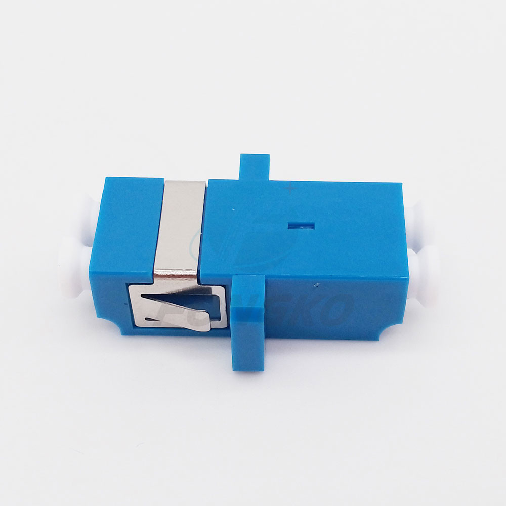 LC to LC UPC Duplex Optic Fiber Adapter Singlemode Coupler Flange