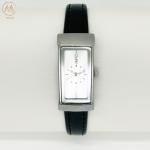 Womens Chic Quartz Watch 30mm Golden Dial Stainless Steel Case Quartz Watch
