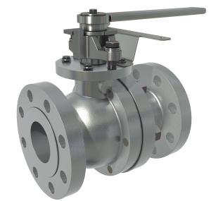 China CSFLD Carbon Steel Flanged Ball Valve Two Piece for General industrial Oil &amp; Gas factory