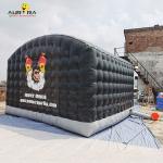 Black Mobile Inflatable Nightclub Tent Party Bar Disco Portable Disco Tent