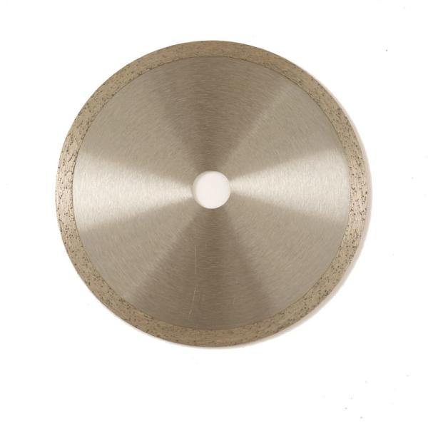 Cold Press 7inch 180×1.6/2.2×10×22.23mm Continuous Rim Diamond Blade For Ceramic