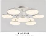 BV2177-6+3 72W 780*780*1000MM Ceiling Lamps Warm LED Color Look Good For Eye
