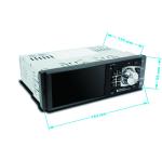 Professional 1 Din Car Stereo With Backup Camera Media Player Mp5