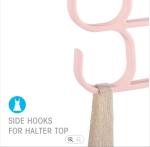 4 Layer Multi Functional Pants Hanger 12kg Pants Storage Rack