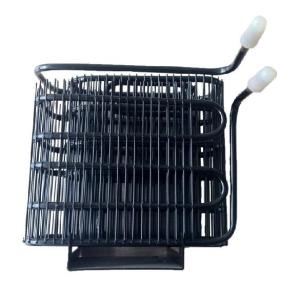 China Wire Tube Refrigerator Condenser For Refrigerator Spare Parts , Water Cooled Condenser factory