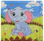 Custom Print Jigsaw Puzzle , Children's Animal Paper Jigsaw Puzzle Piece