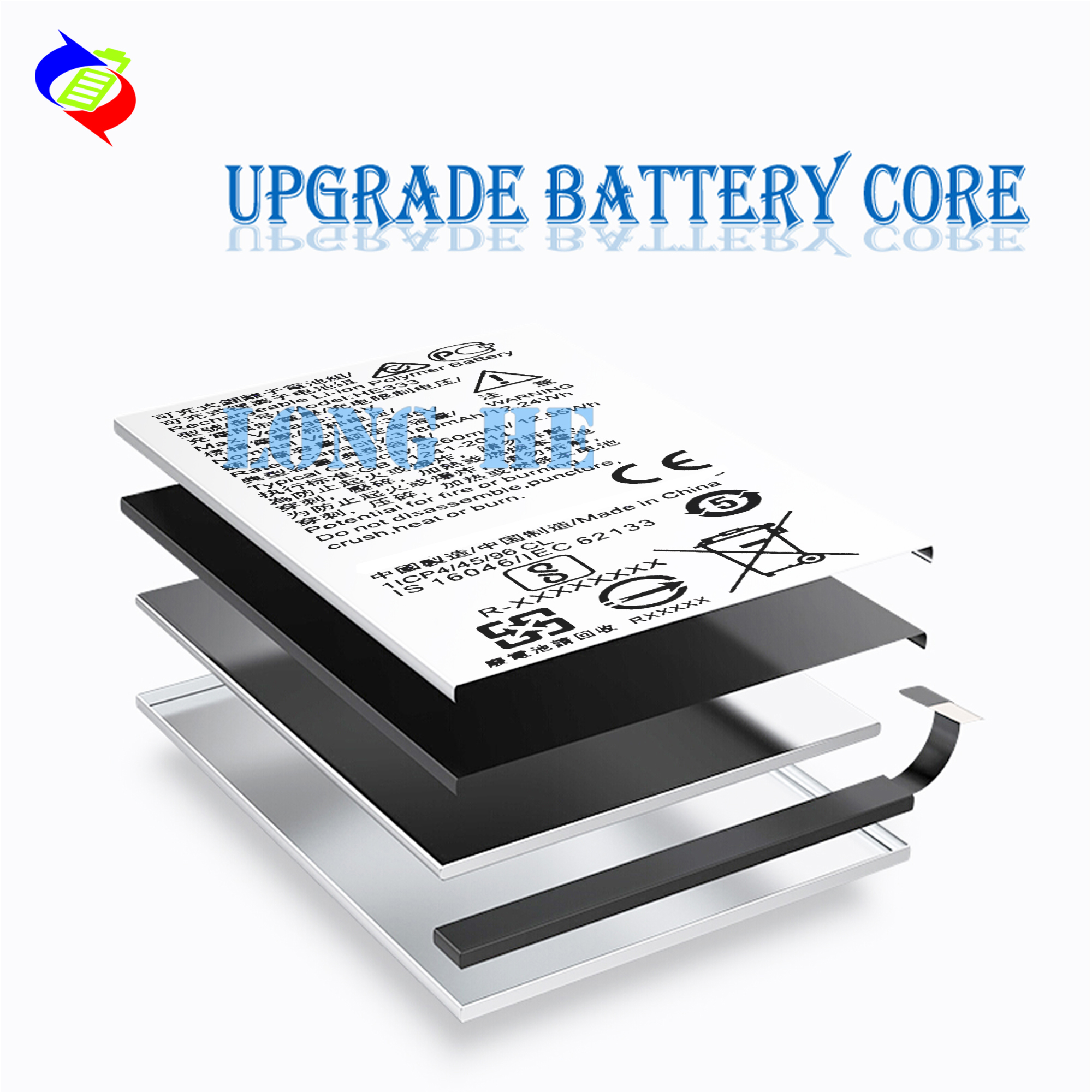 Digital Battery for Nokia 8 Sirocco N8 High Capacity 3260mah Mobile Phone Lithium Ion