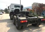 HW76 Cab Sinotruk Howo Diesel 6x4 Semi Tractor Trailer