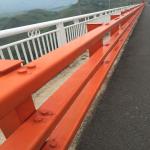 Hot Dipped Galvanized Steel Composite Bridge Guardrail For ISO9001 2008