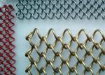 Chain Link Decorative Wire Mesh 40% - 85% Open Area ISO9001 Approved