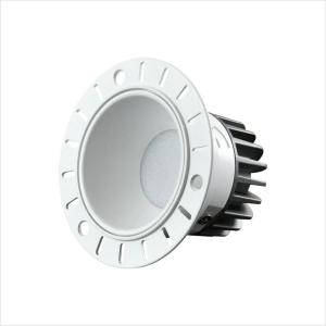 China 12w Cob Anti Glare LED Downlights Recessed 2000LM Lumens Black Baffle factory