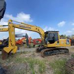 PC 200 Used Komatsu Crawler Excavators Operating Weight 23.6 Tons For Constructi