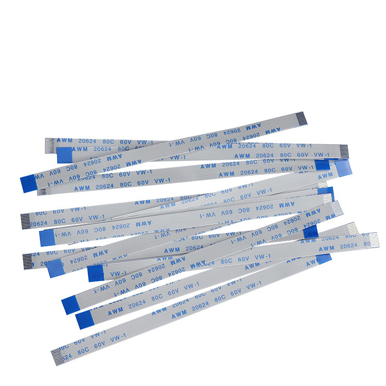 0.5mm Flexible Custom FFC Flat Cable 50 Pin AWM 20624 80C 60V VW-1