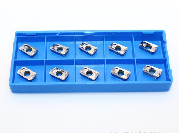 Tungsten Carbide Aluminum Inserts APKT1135 Uncoated Carbide Milling inserts