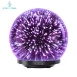 Cool Mist 35ML/H 3D Glass Ultrasonic Aromatherapy Diffuser