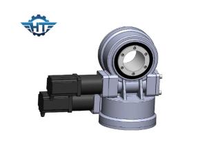 China Enclosed Housing 5 Inch Worm Gear Slewing Drive For Dual Axis Solar Tracking System And Satellite factory