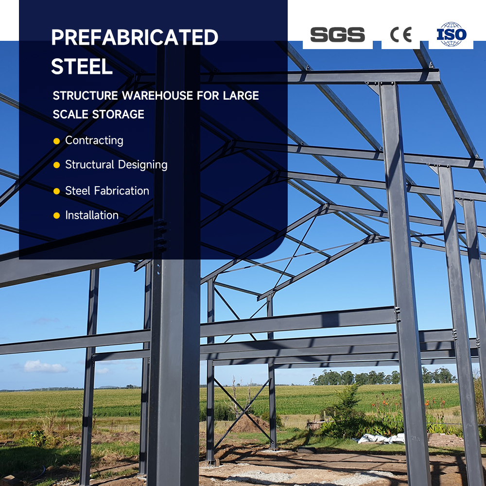 Industrial Design Style Steel Structure Warehouse with Professional Engineer Drawing Design