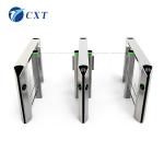 Integrated Speed Gate Turnstile Anti Tailgating Anti Reverse Fingerprint