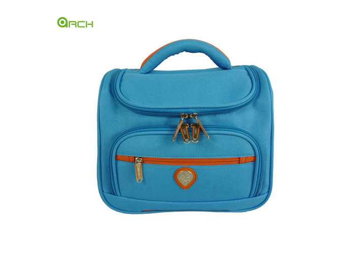 600D Cosmetic Vanity Duffle Travel Luggage Bag with Top Carry Handle