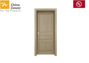China High Compressive Strength Solid Wood Internal Fire Doors Wear Resistant 1000*2300mm factory