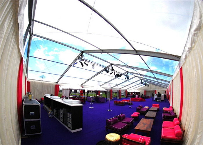 Spacious Garden Party Canopy Wedding Canopy Tent Aluminium Structure