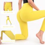 80% Nylon Yoga Leggings High Waist Four Way Stretchy RGS