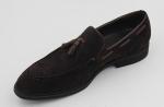 Custom Branded Italian Style Soft Cow Suede Velvet Leather Loafers Casual Dress