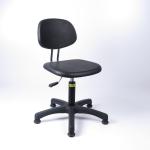 High Density PU Foam ESD Cleanroom Chairs Compact Adjustable Bar Stool