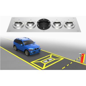 China Embedded under vehicle inspection system factory