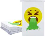Paper Disposable Vomit Bags for Car Motion Sickness, Barf, Throw Up, Puke for