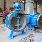Electric Remote Control Automatic Butterfly Valve For Hydropower Plant