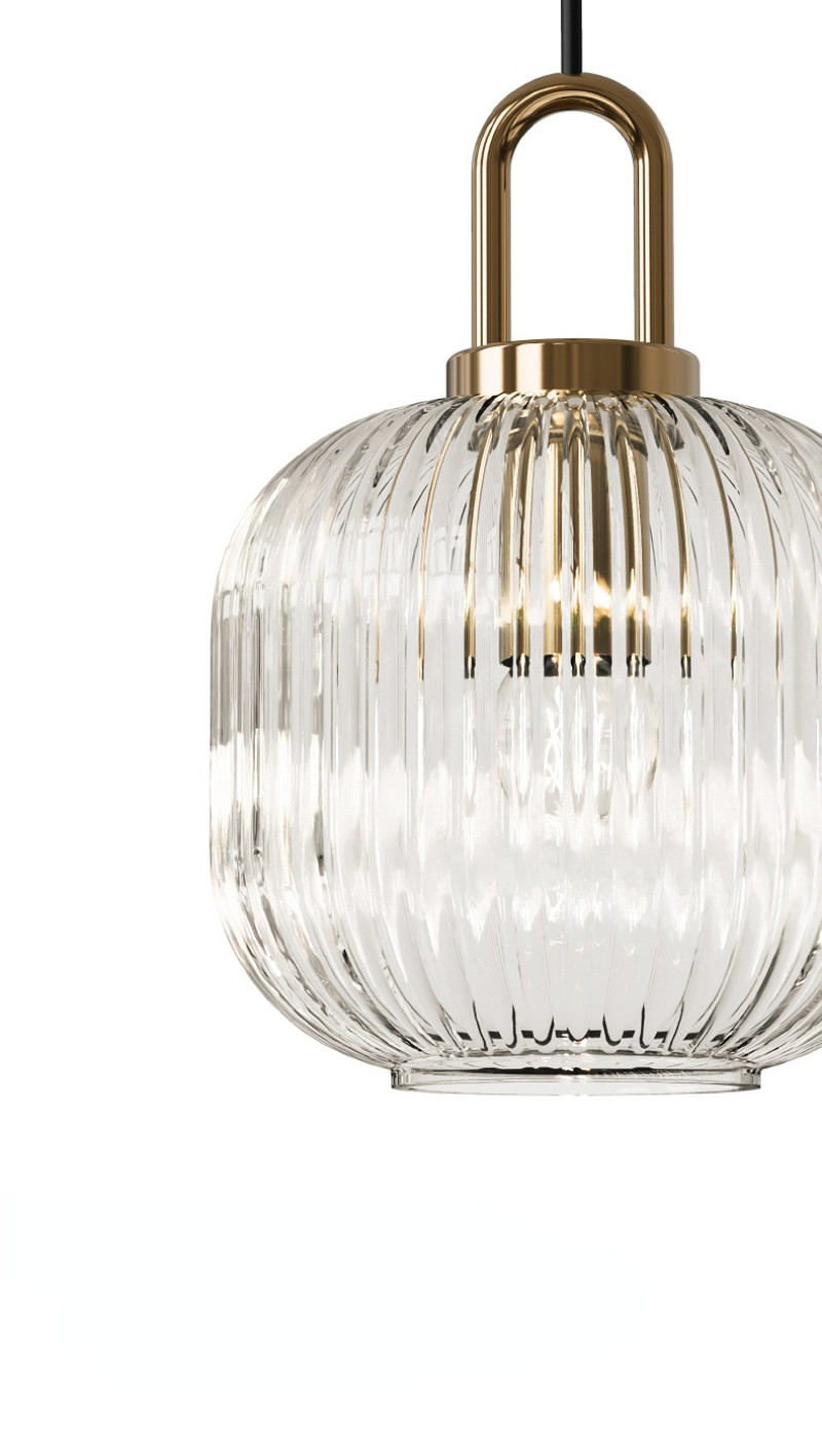 Mid century pendant light retro design glass lampRestaurant Hotel Simple Decorative Light(WH-AP-602)