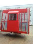 Customized Color Construction Material Hoists , Construction Elevator With 36m /