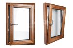 6063 -T5 Thermal Break Aluminum Profile Wood Clad Aluminum Windows