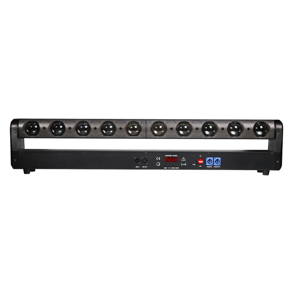 10pcs 40W 4in1 LED moving head light stage bar nightclub live studio scanning 400W RGBW light