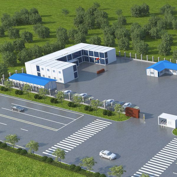 Customizable Modular Homes Prefabricated Mobile Home 20ft Detachable Container