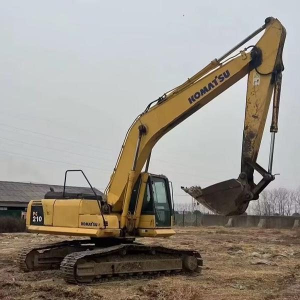 Used excavator digger Komatsu PC210 Excavator with High - Performance and