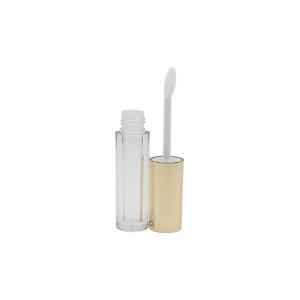 China Black Lip Gloss Tube Black Box Wrapped With Custom logo factory